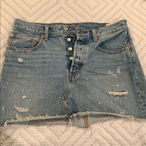 Levi denim skirt